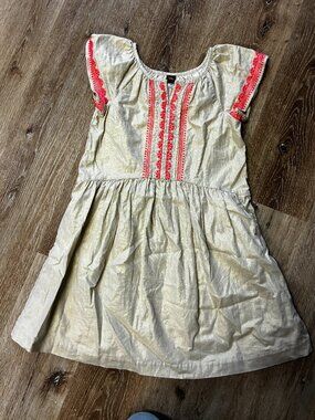 Tea collection tunic dress size 8 girl